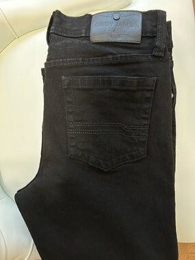 Cody James Men's Black Bootcut Jeans 31x30